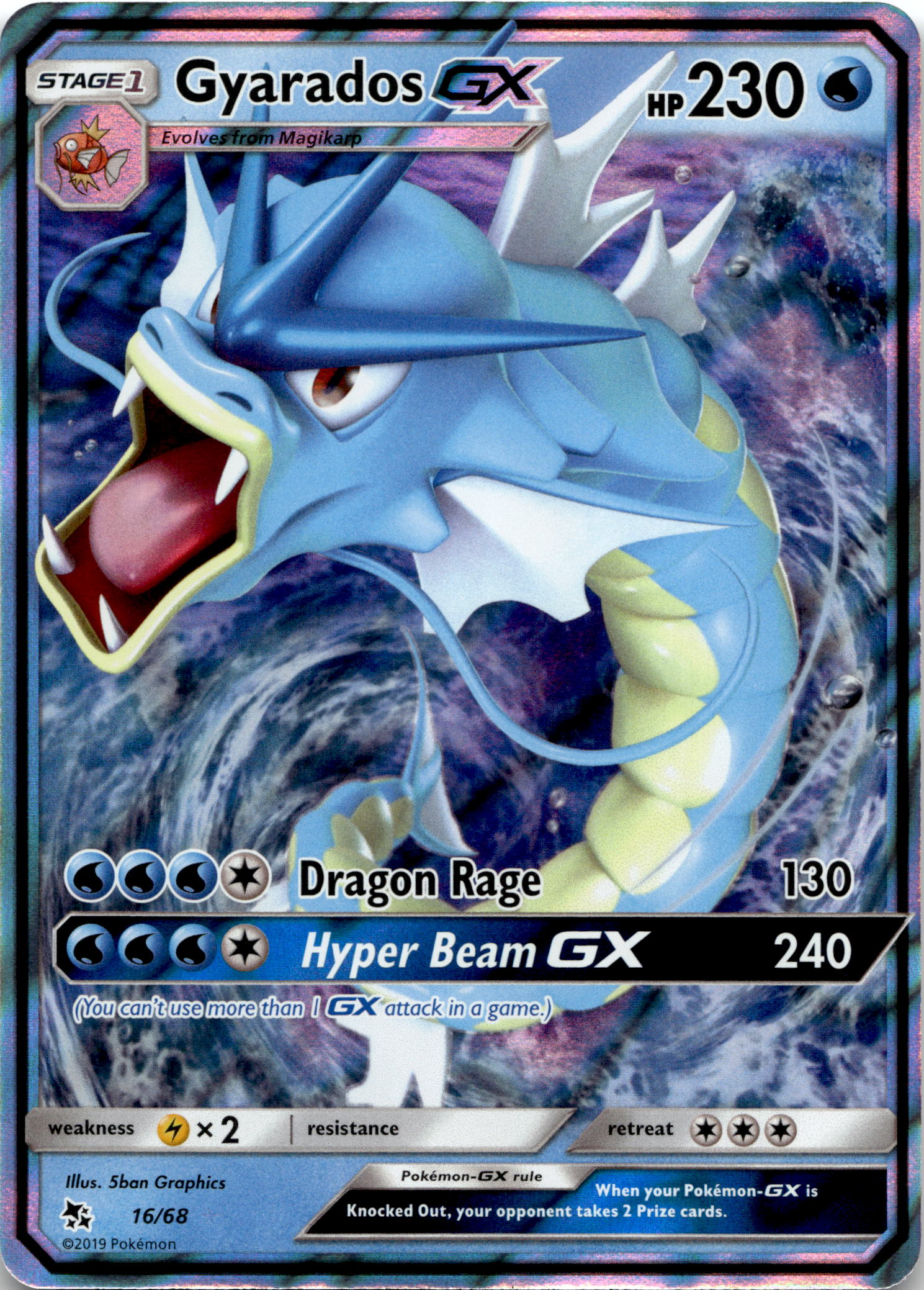 Gyarados GX #16/68