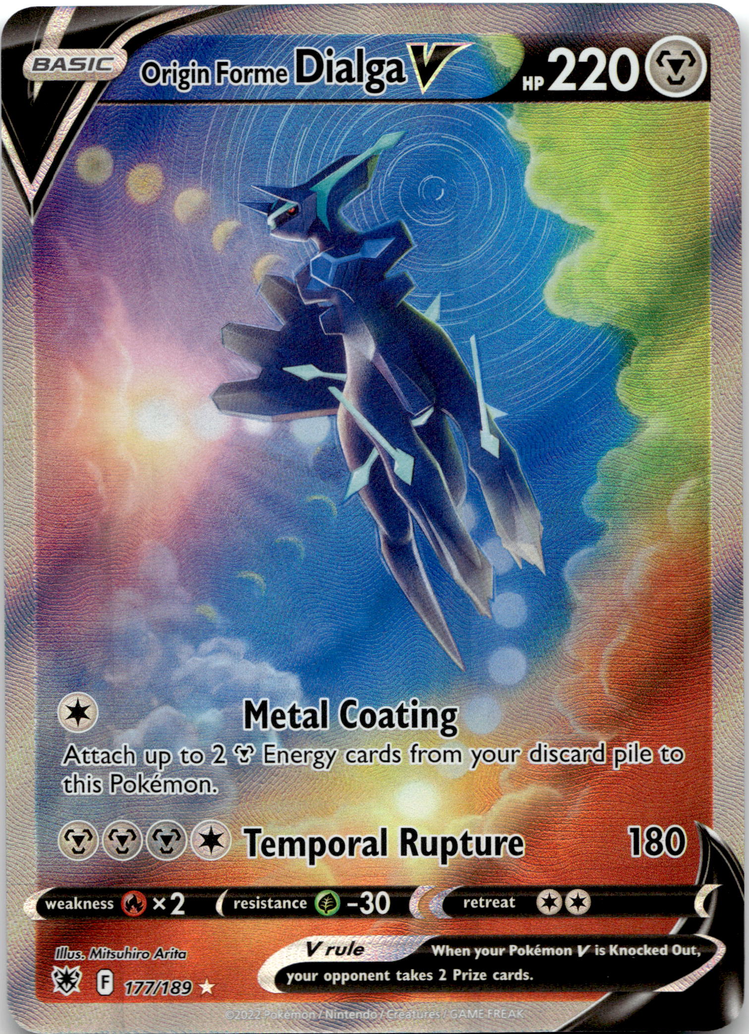 Origin Forme Dialga V #177/189