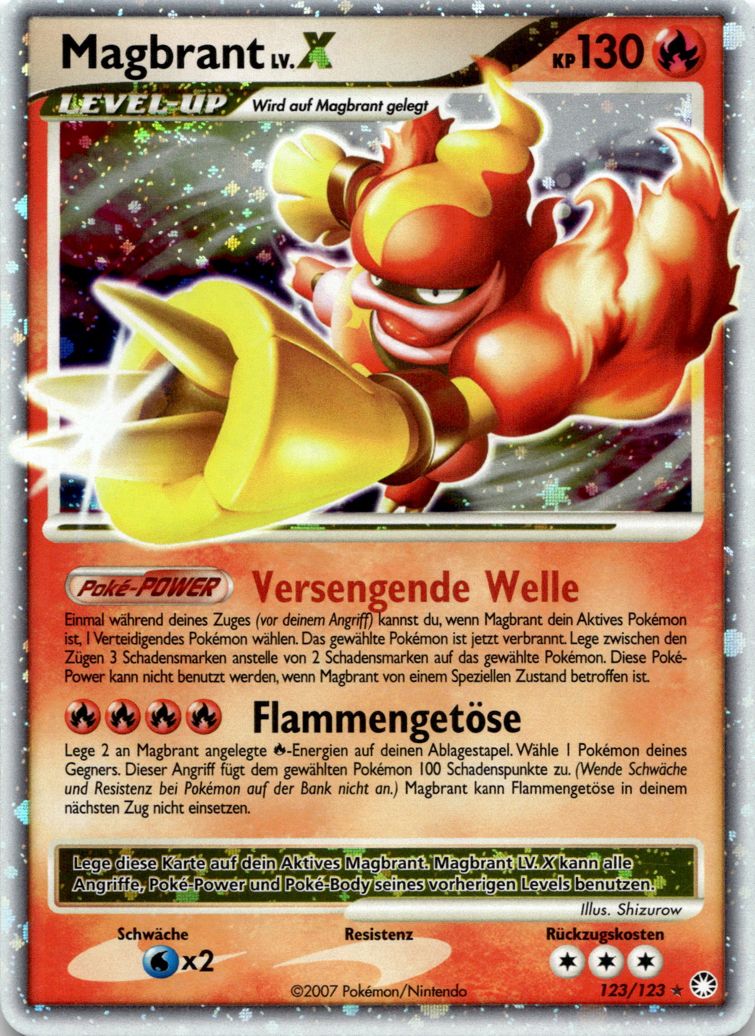 MAGBRANT LV.X HOLO #123/123