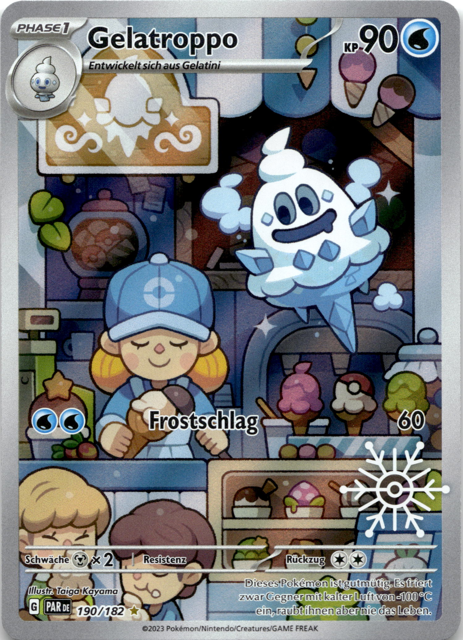 Gelatroppo #190/182 Stamp