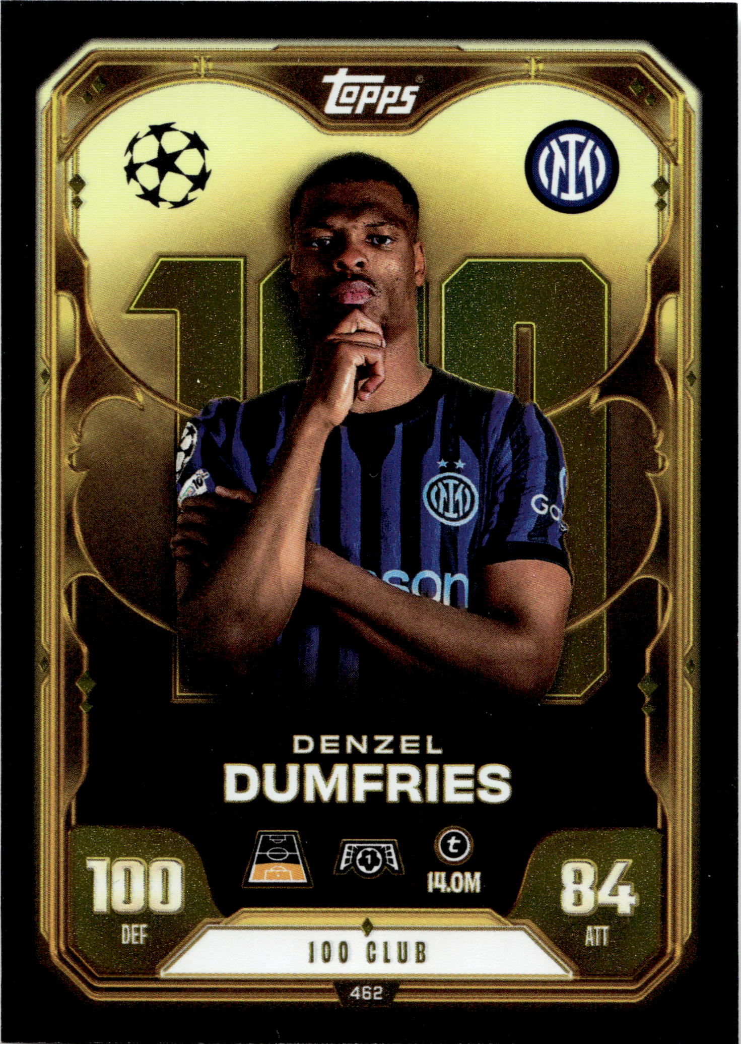 #462 Denzel Dumfries - 100 Club