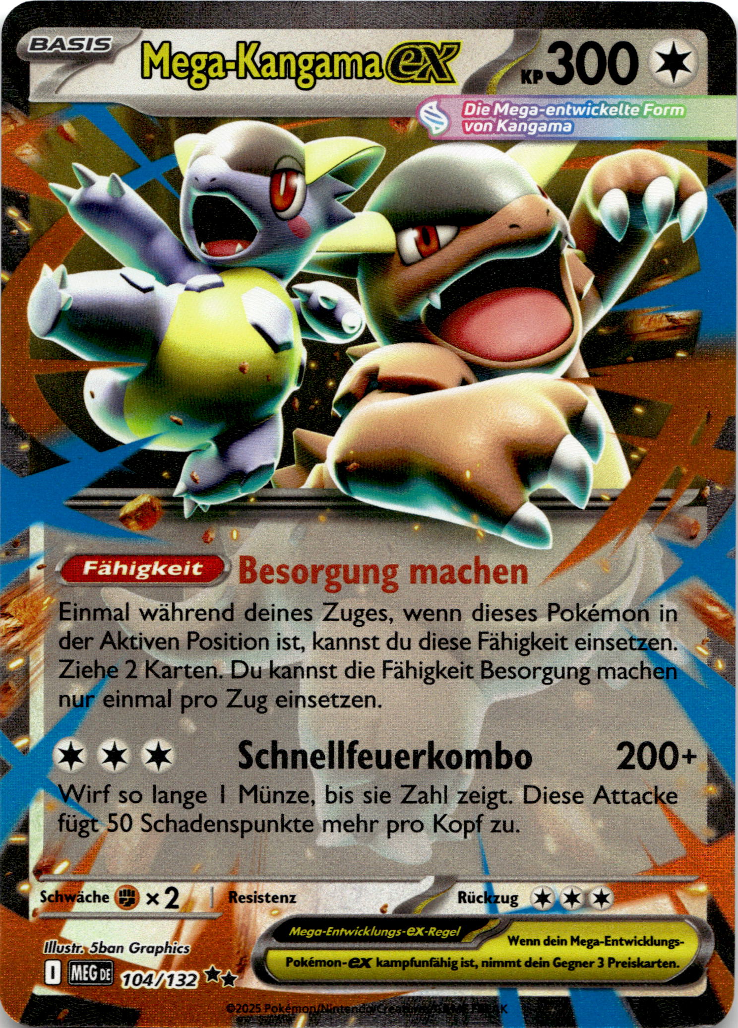 Mega-Kangama ex #104/132