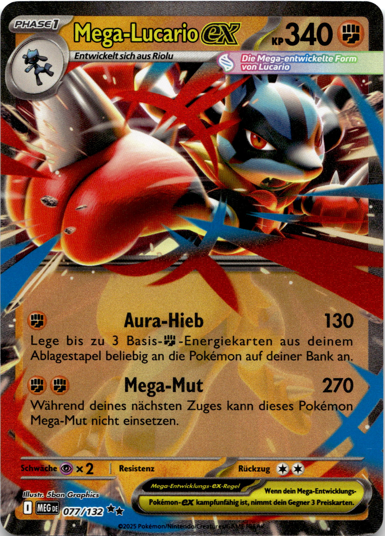 Mega-Lucario ex #077/132