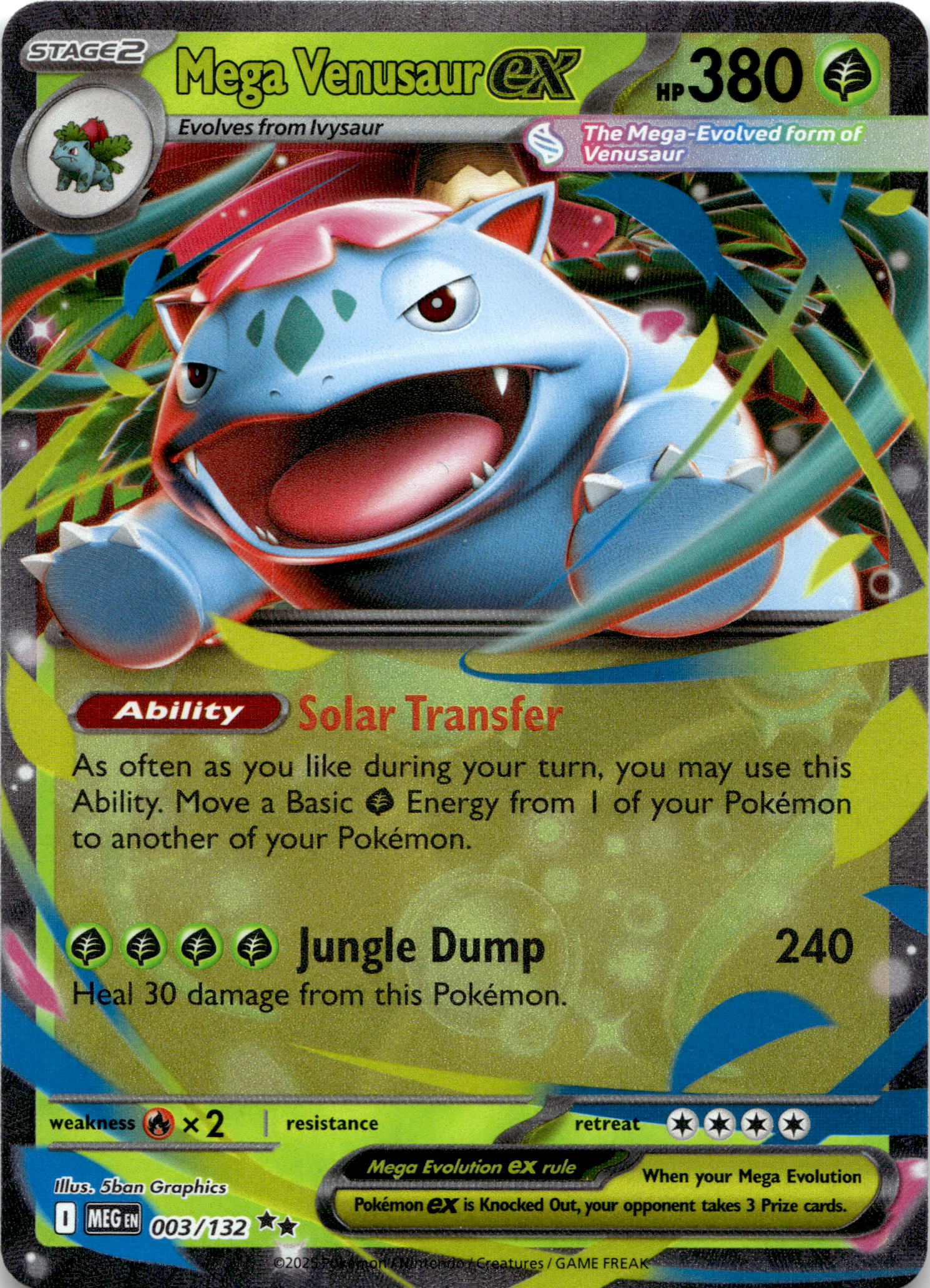 Mega Venusaur ex #003/132