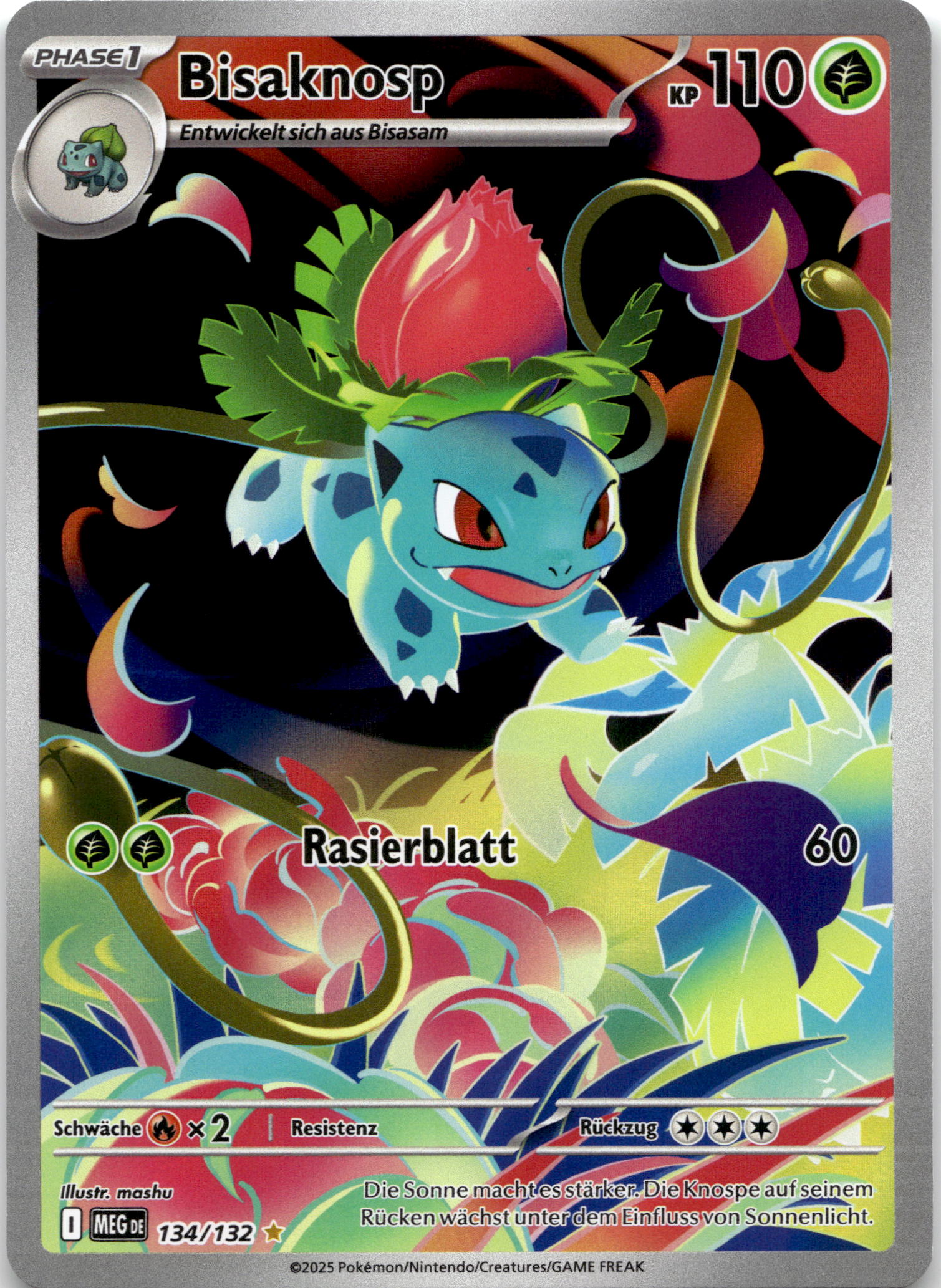 Bisaknosp #134/132 Illustration Rare