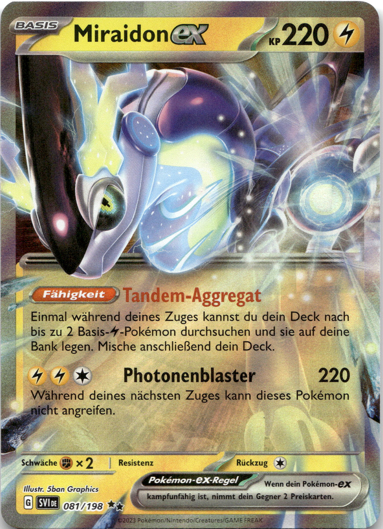 Miraidon ex #081/198