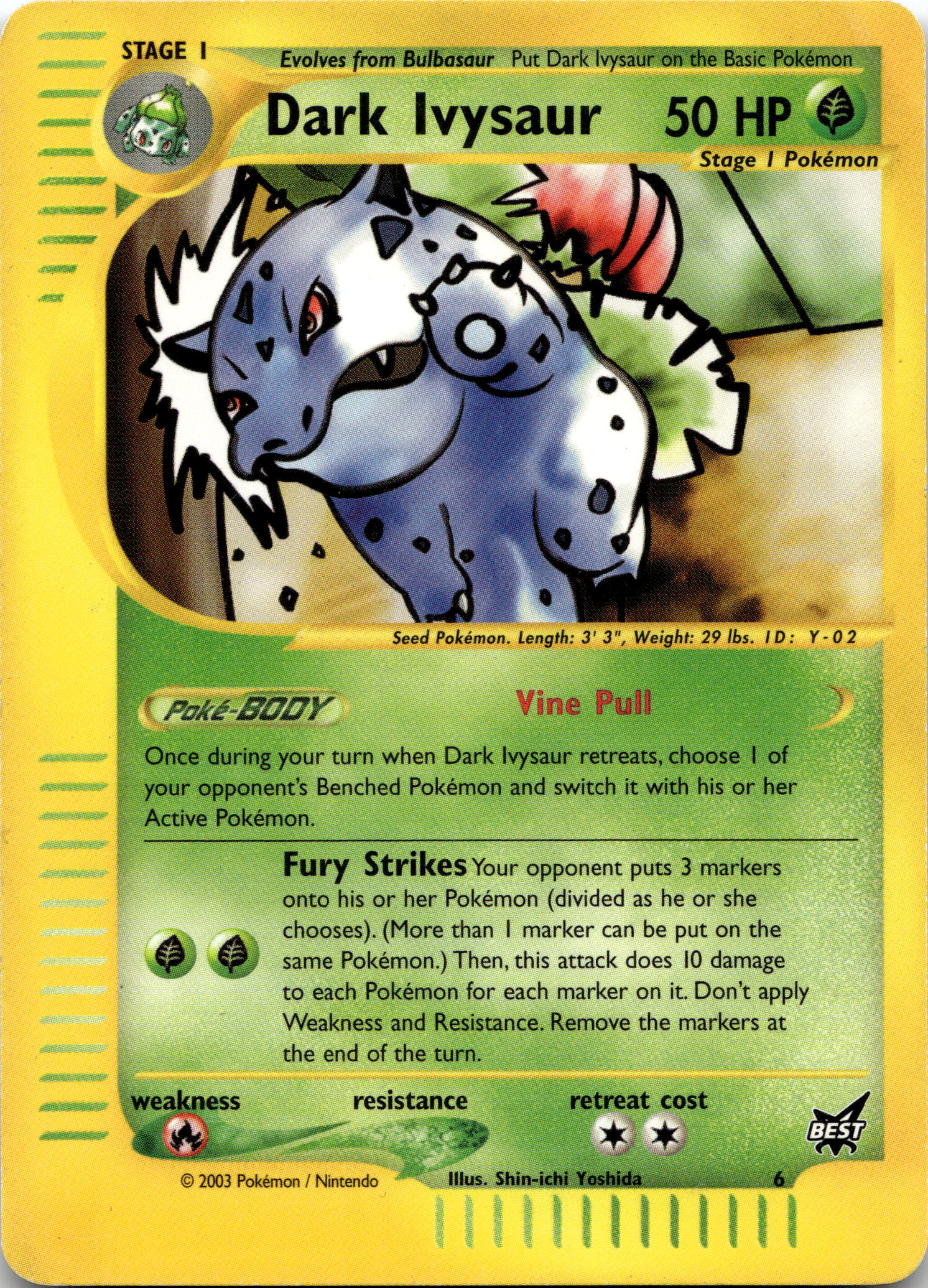Dark Ivysaur #6 Promo