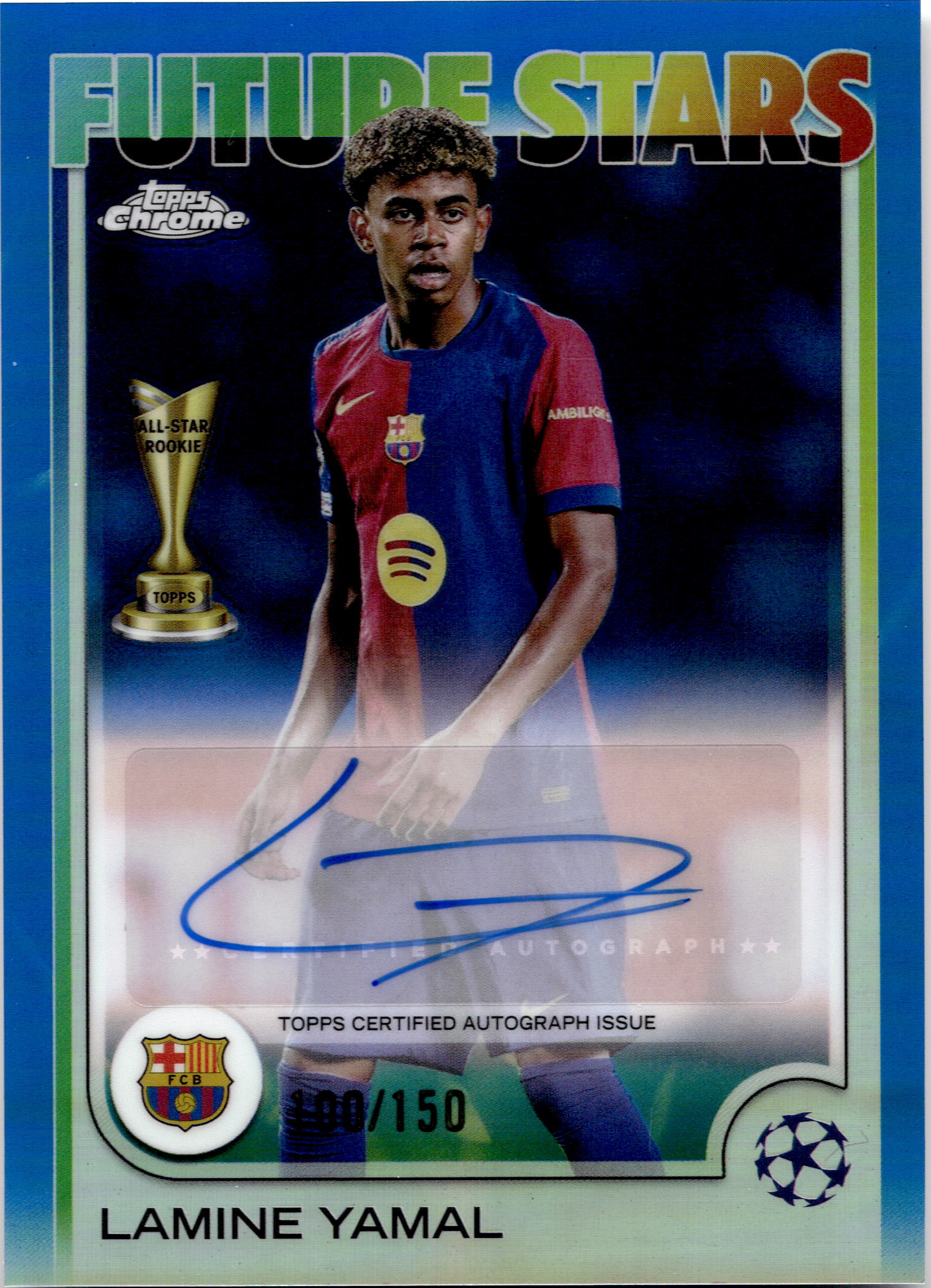 #FSA-LY Lamine Yamal Future Stars Blue 100/150