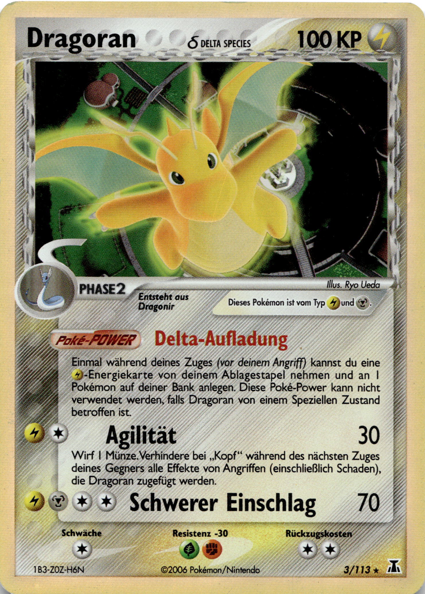 Dragoran Holo #3/113