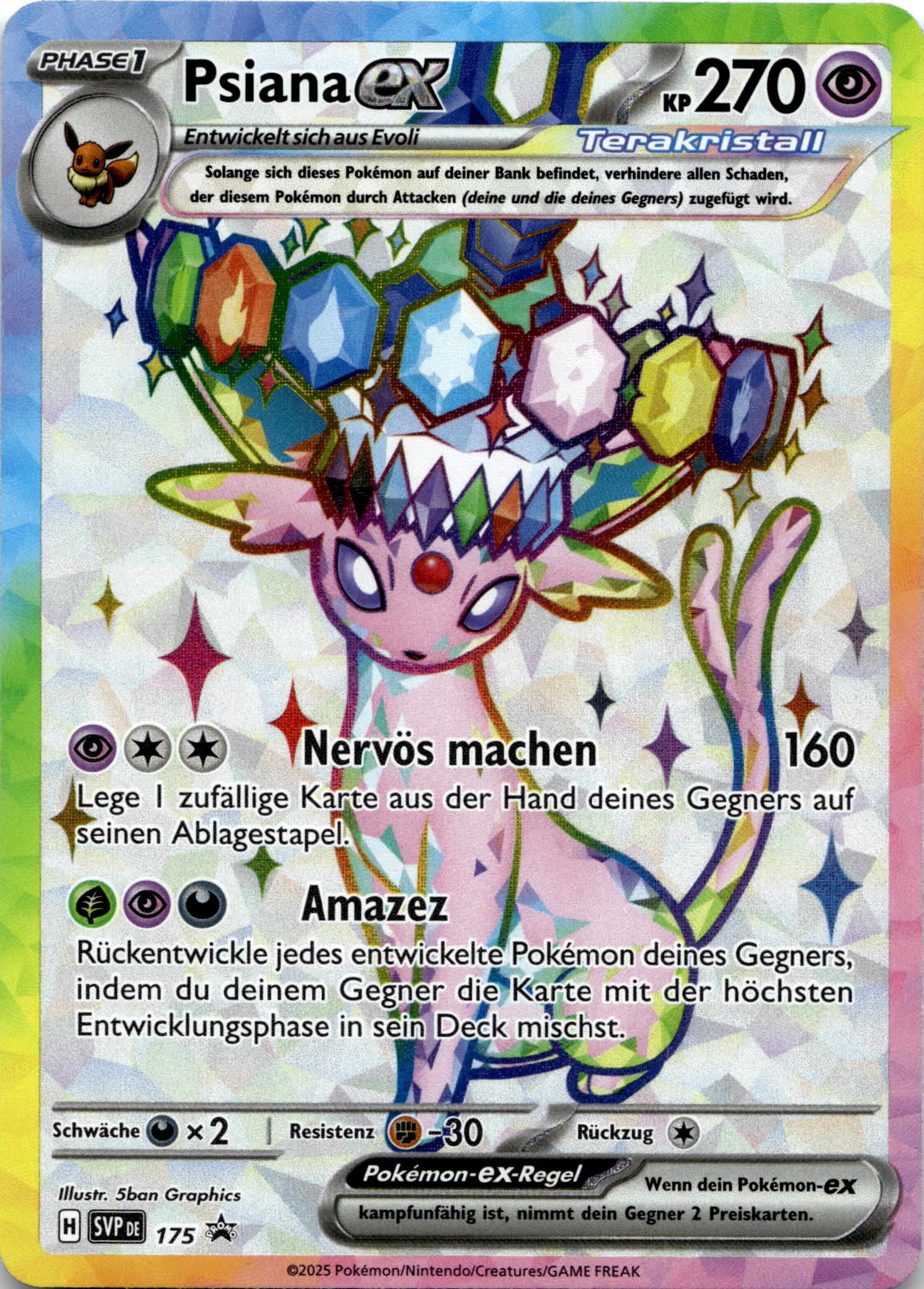 Psiana ex #175 Black Star Promo