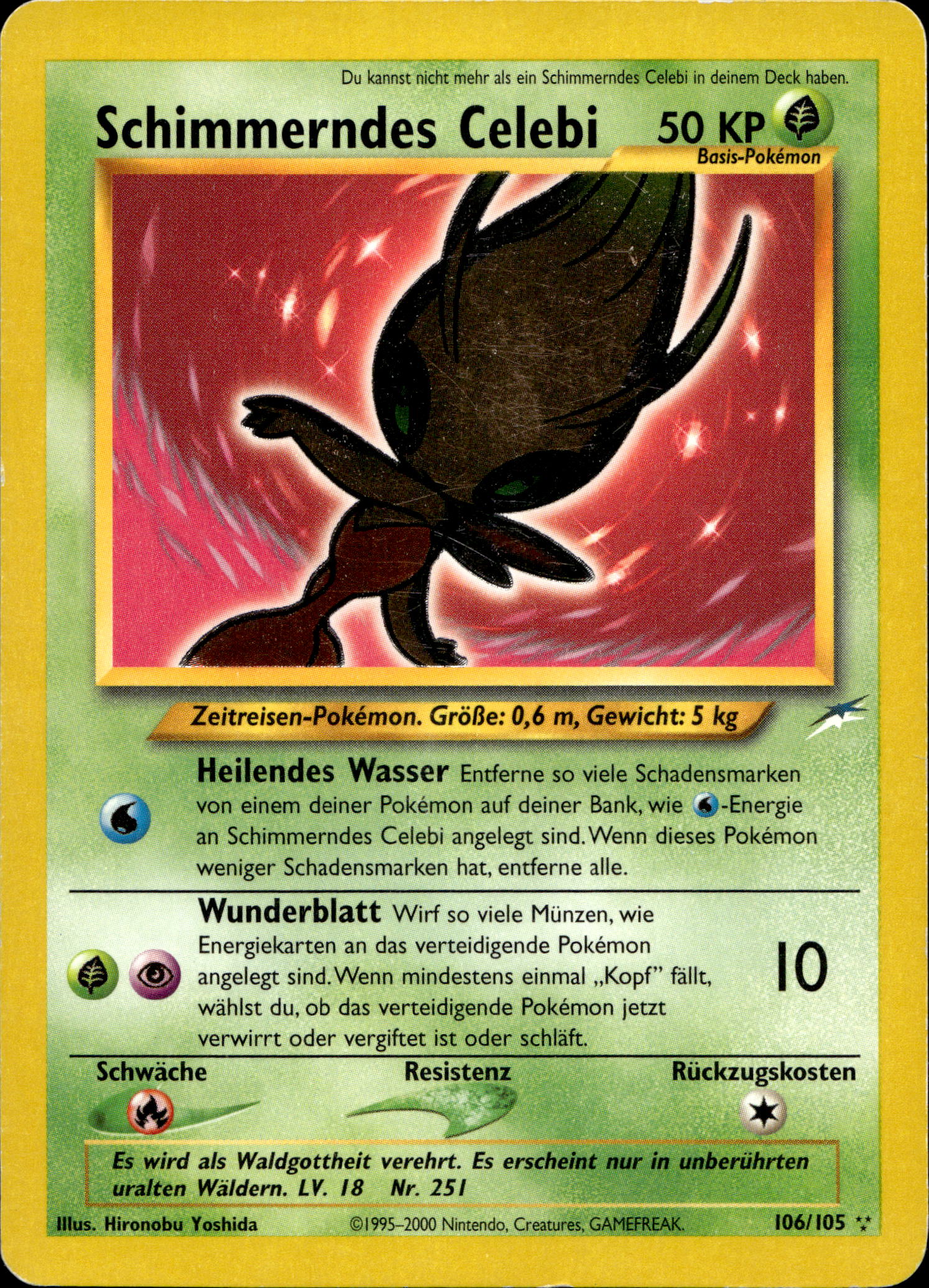 Schimmerndes Celebi #106/105