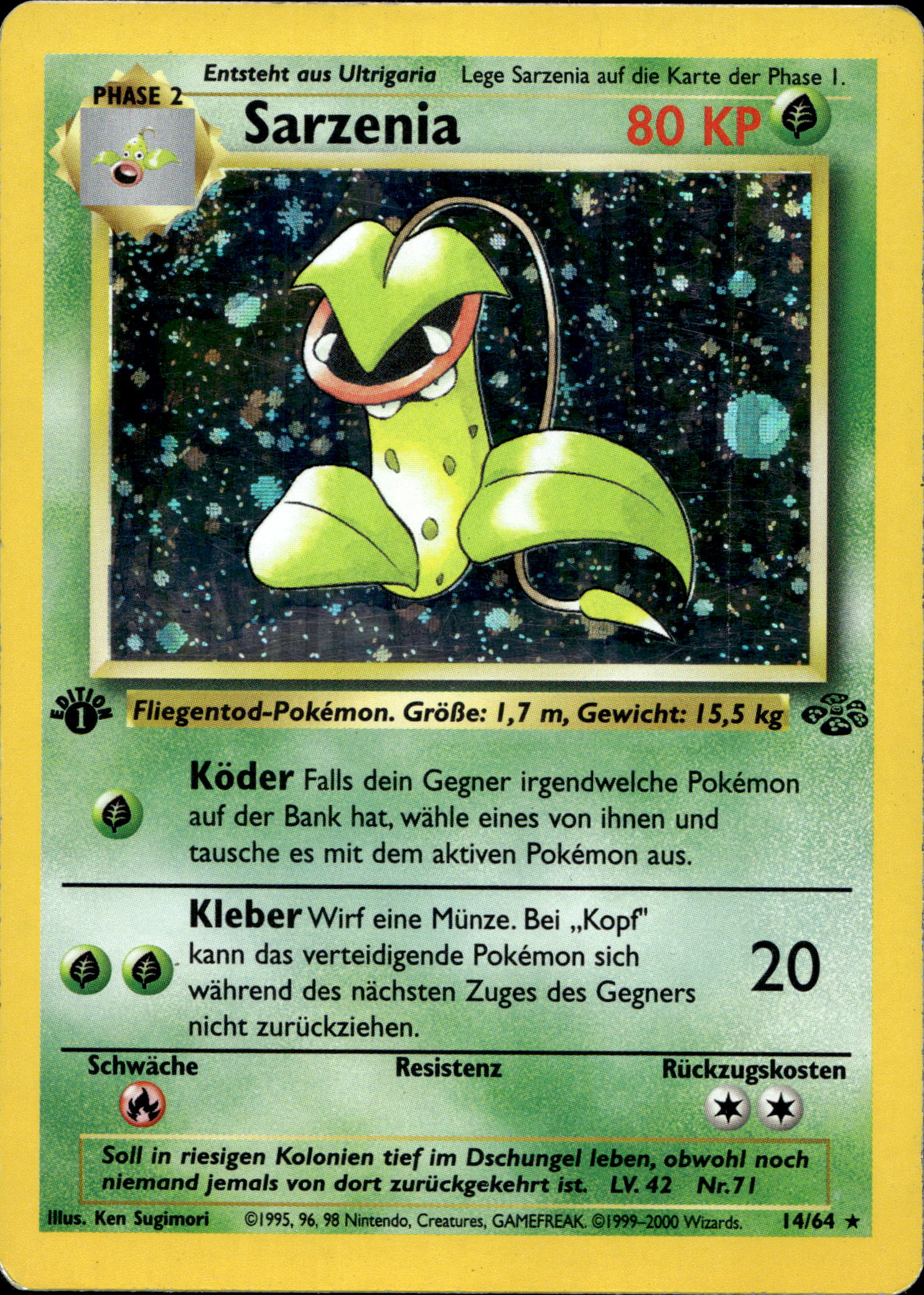 Sarzenia Holo #14/64 1ST EDITION