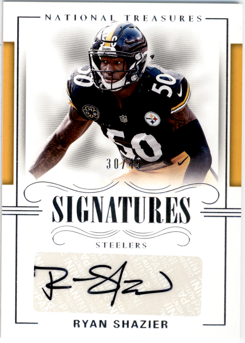 #S-RSZ Ryan Shazier 30/49