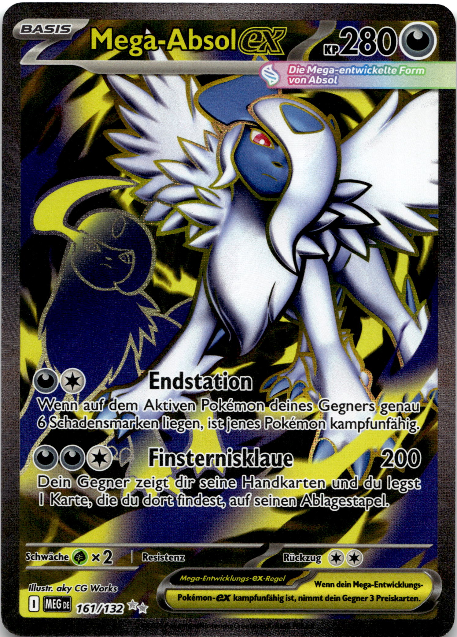Mega-Absol ex #161/132 Ultra Rare