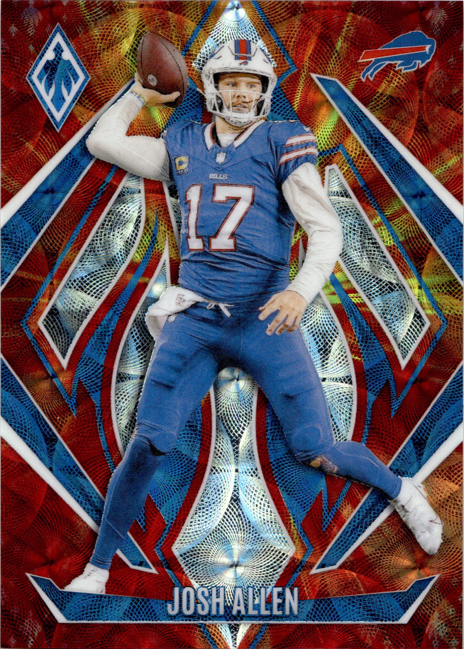 #86 Josh Allen FireBurst 084/350