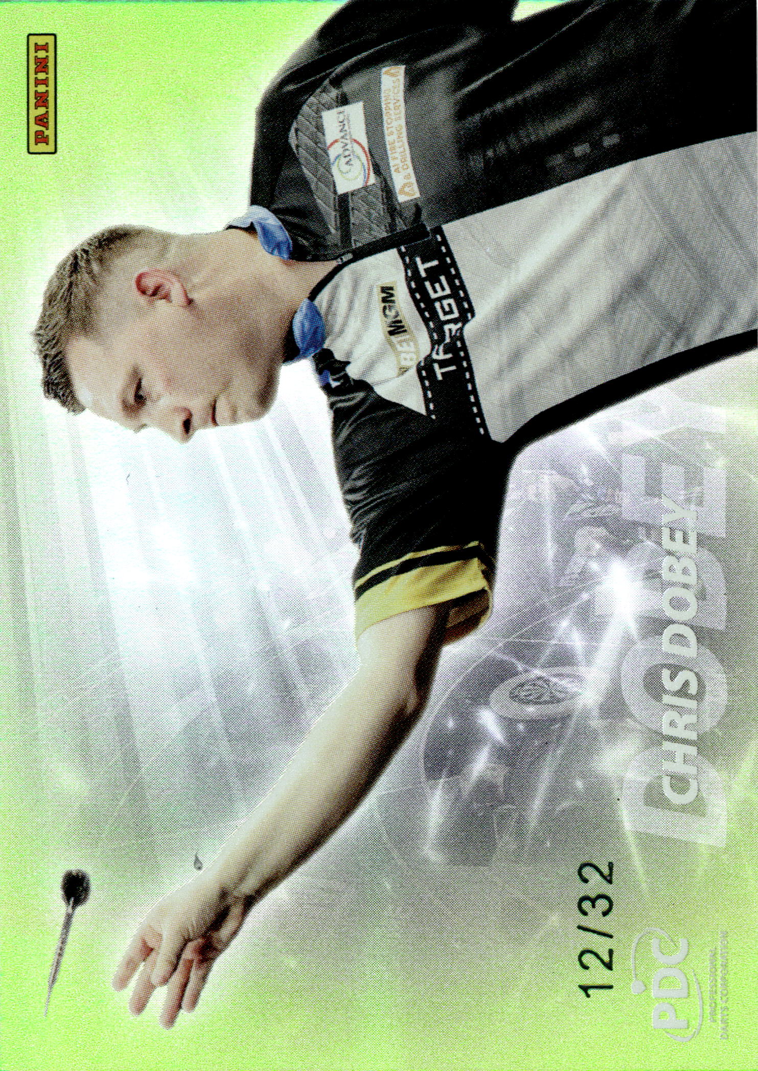 #PRE-04 Chris Dobey Light Green 12/32 Precision