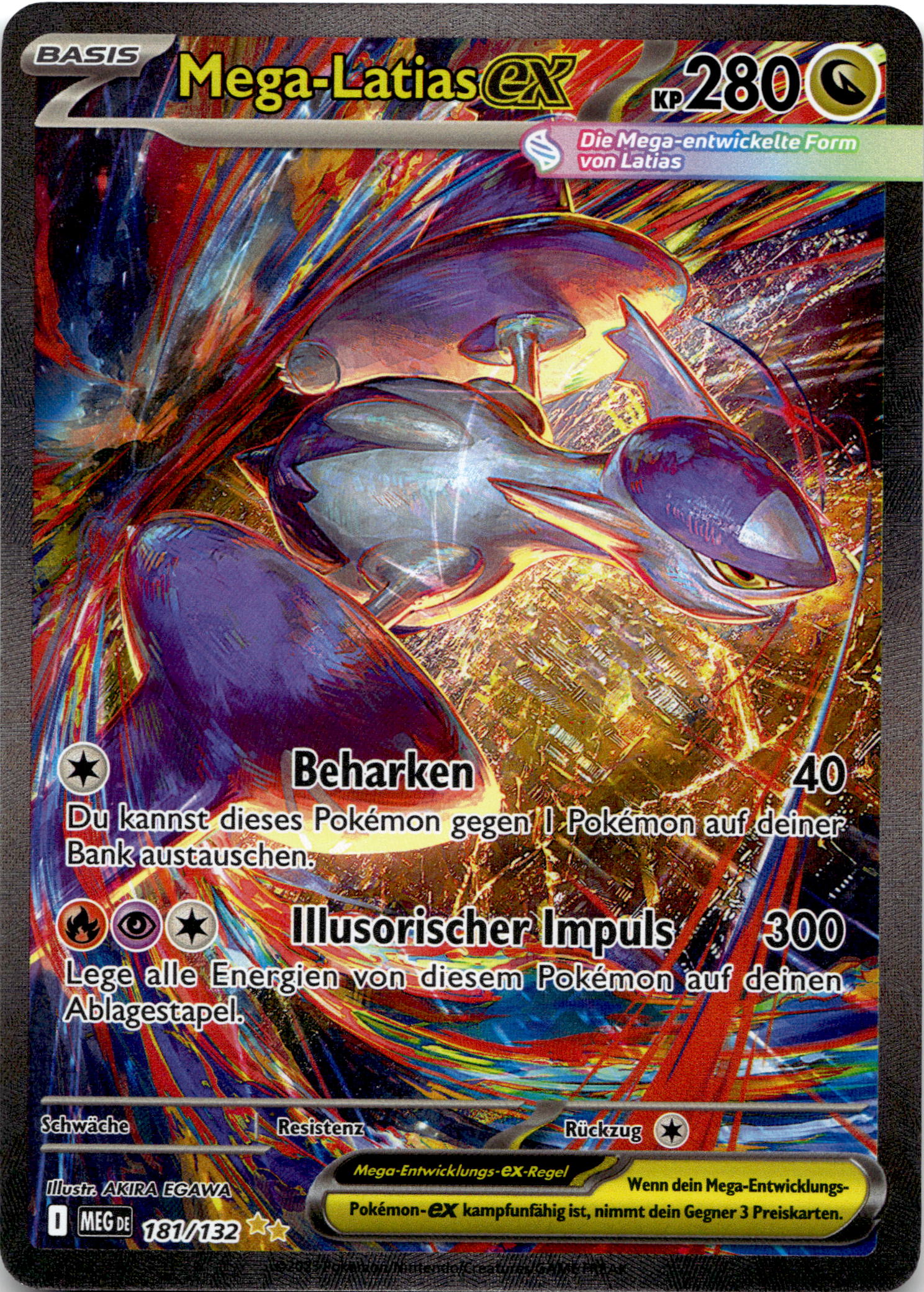 Mega-Latias ex #181/132 Special Illustration Rare