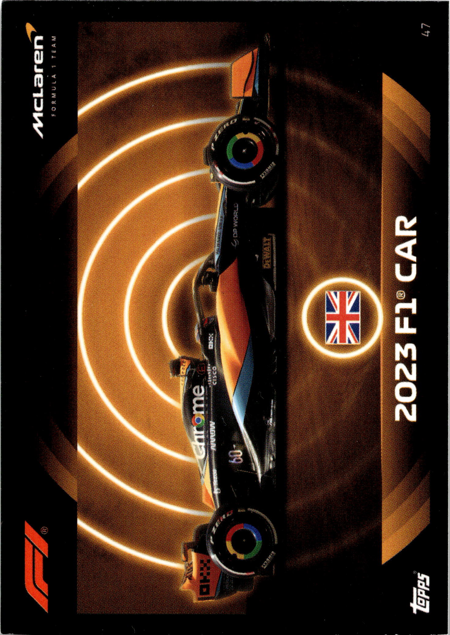 #47 2023 F1 Car McLaren