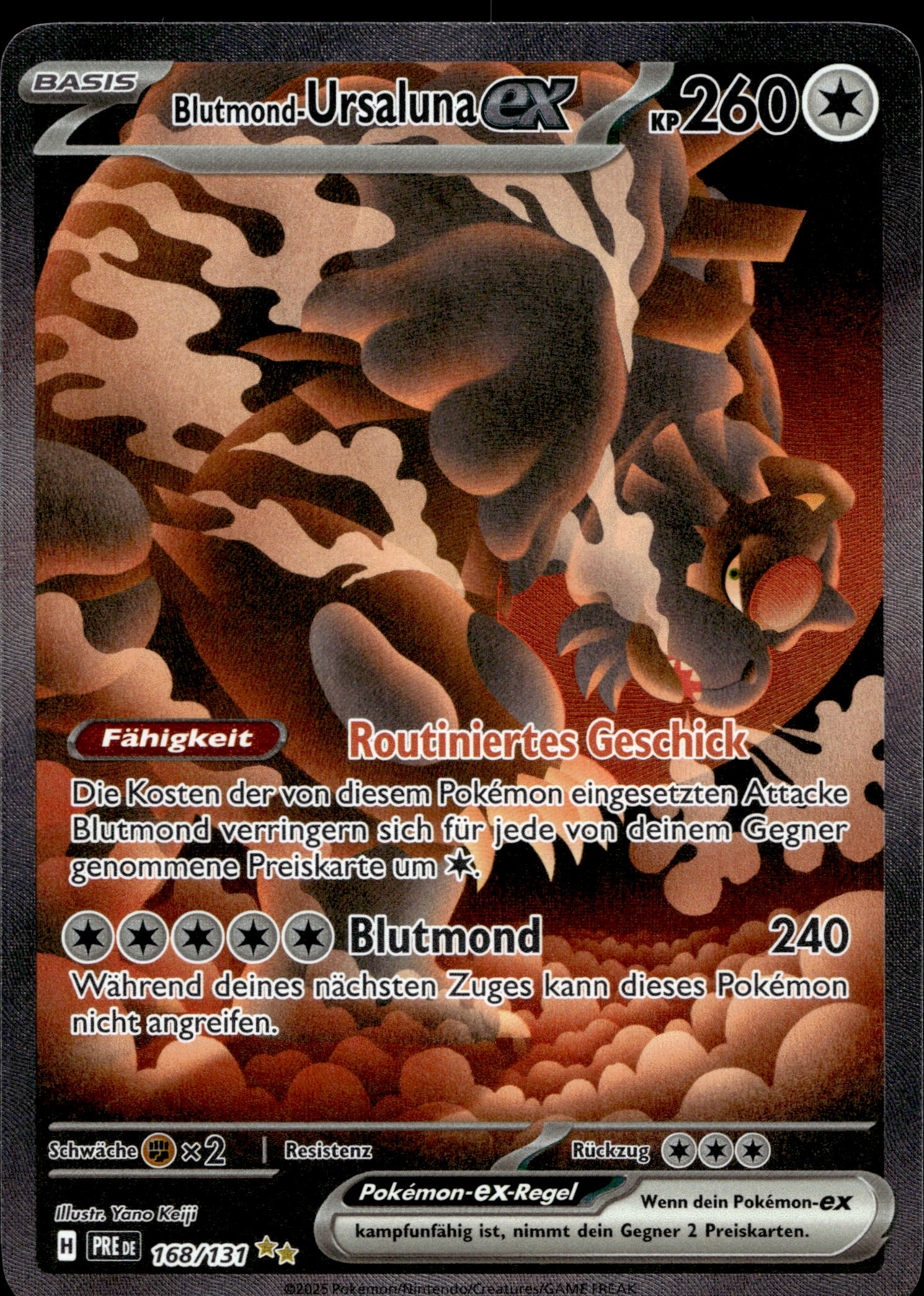 Blutmond-Ursaluna ex #168/131 Special Illustration Rare