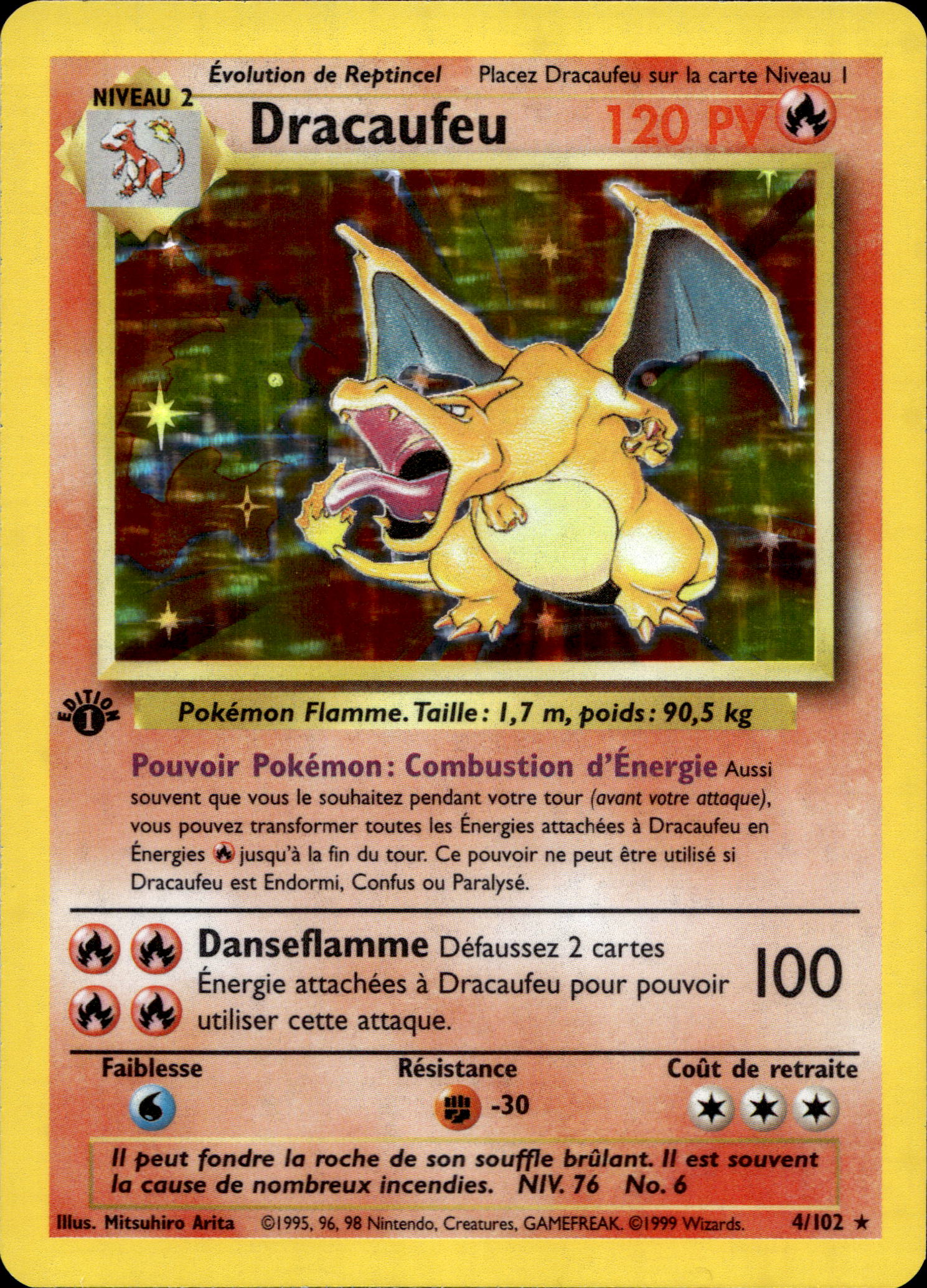 Dracaufeu Holo #4/102