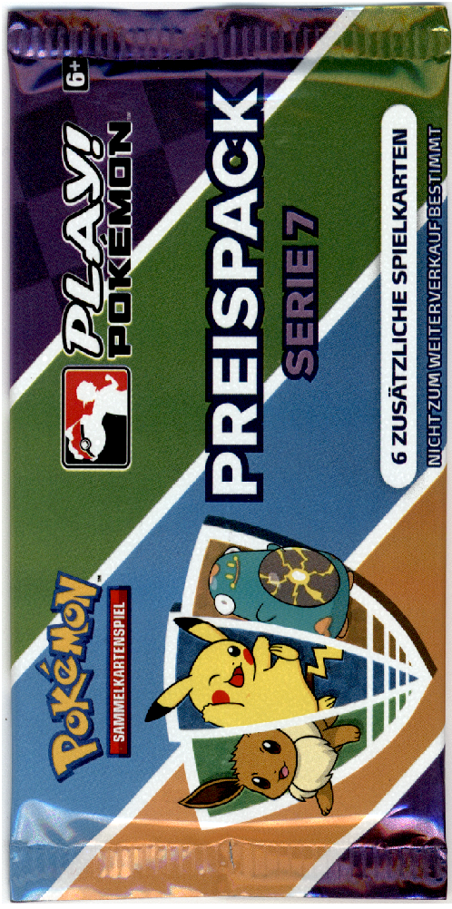 #Eevee - Pikachu - Bellibolt ARTWORK PREISPACK SERIE 7 FOIL PACK