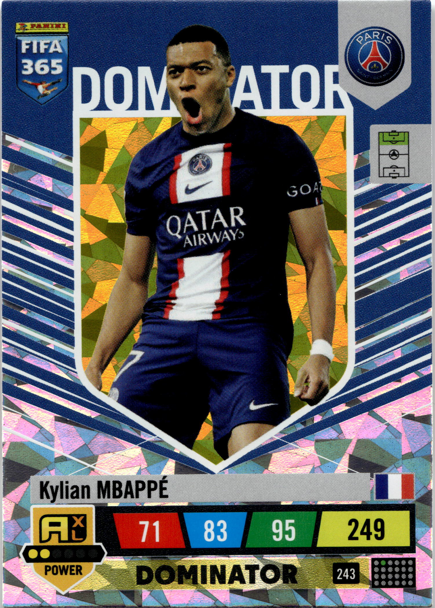 #243 Kylian Mbappé Dominator