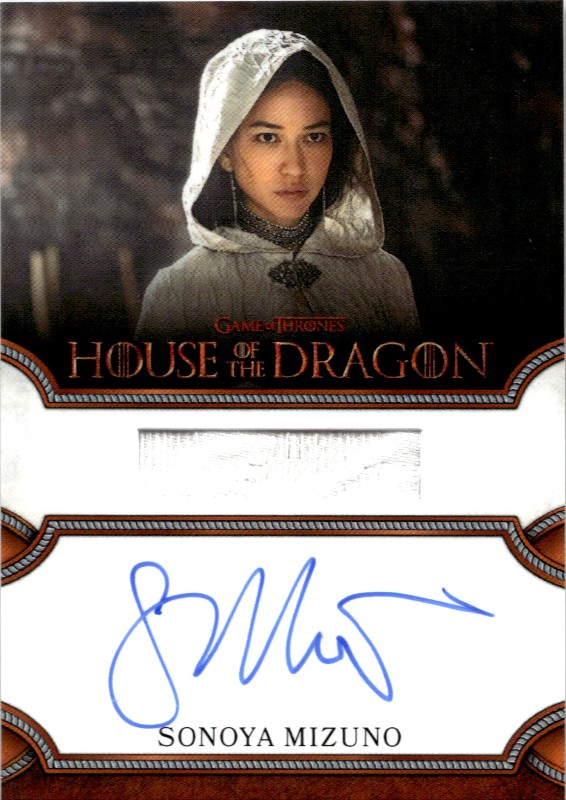 #Sonoya Mizuno as Mysaria Autograph Relics