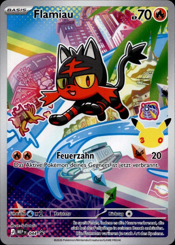 Flamiau #044 Black Star Promo
