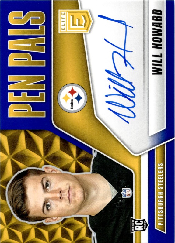 #PP-WHO  Will Howard Pen Pals AUTO Blue Ink