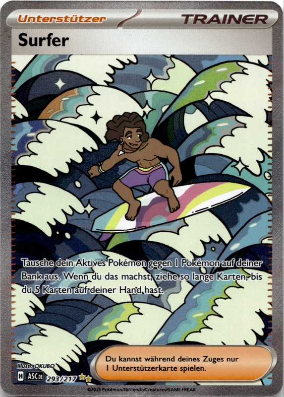 Surfer #293/217 Special Illustration Rare