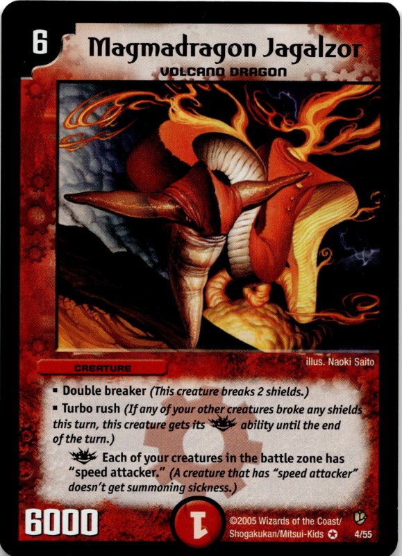 Magmadragon Jagalzor Foil #4/55