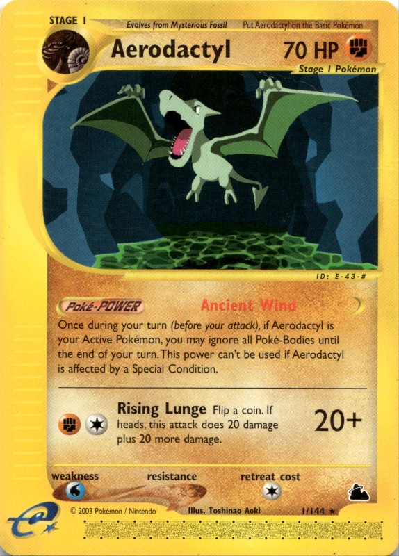 Aerodactyl #1/144