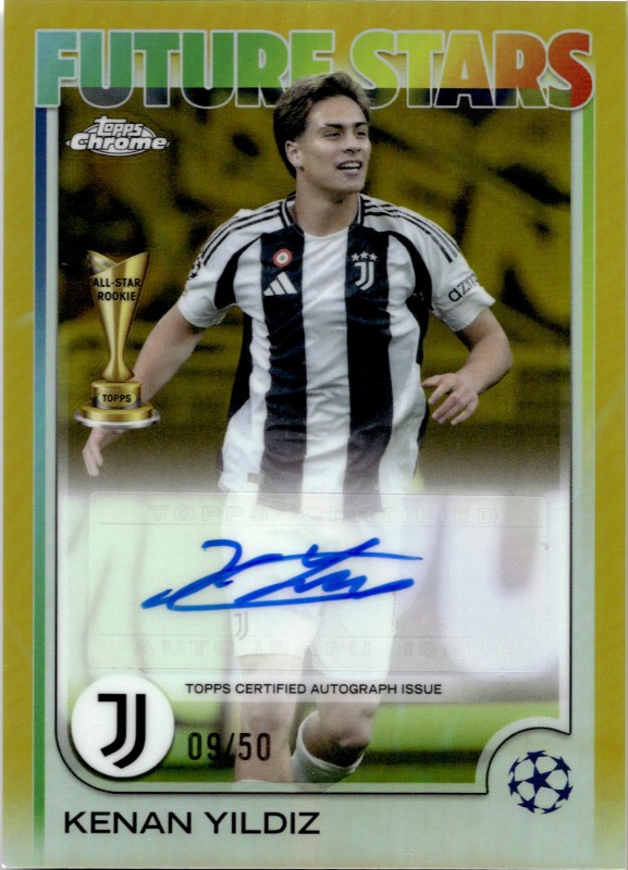 #FSA-KY Kenan Yıldız Gold 09/50 Future Stars Autograph