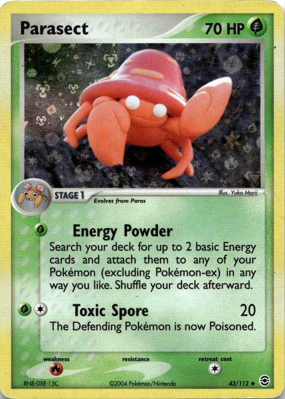 Parasect Holo #43/112