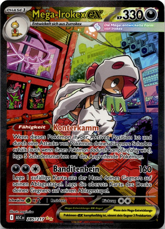 Mega-Irokex ex #285/217 Special Illustration Rare