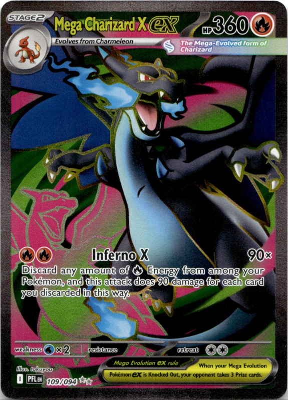 Mega Charizard X ex #109/094 Ultra Rare