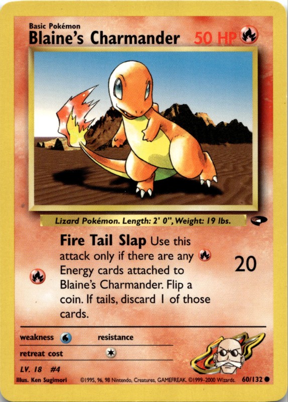 Blaine's Charmander #60/132