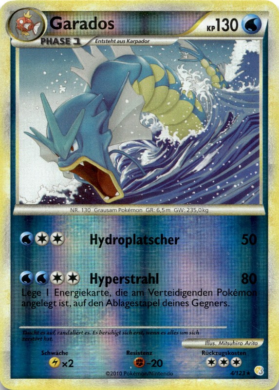 Garados Reverse Foil #4/123
