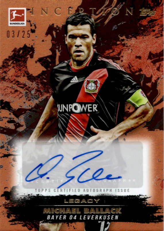 #Michael Ballack Legacy Orange 03/25