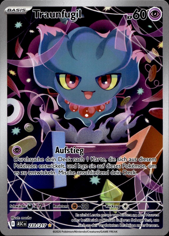 Traunfugil #233/217 Illustration Rare