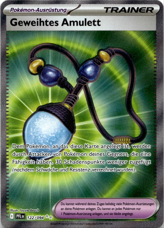 Geweihtes Amulett #122/094