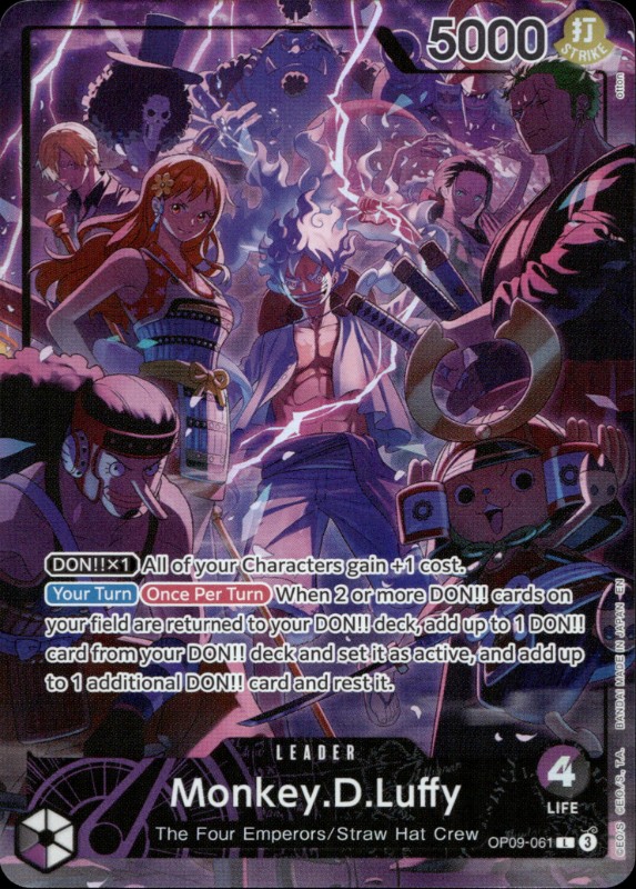 Monkey D. Luffy #OP09-061 L