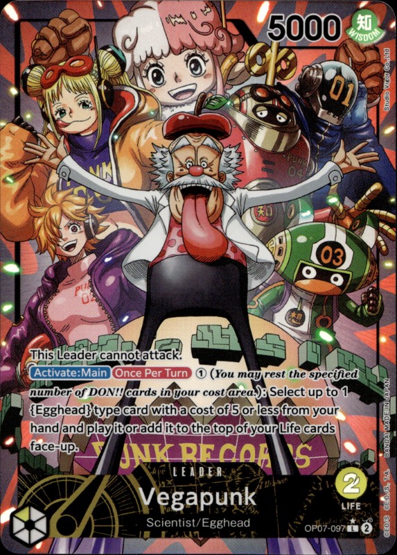 Vegapunk #OP07-097 L Alternate Art