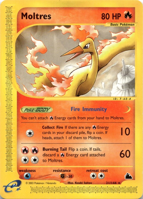 Moltres #21/144