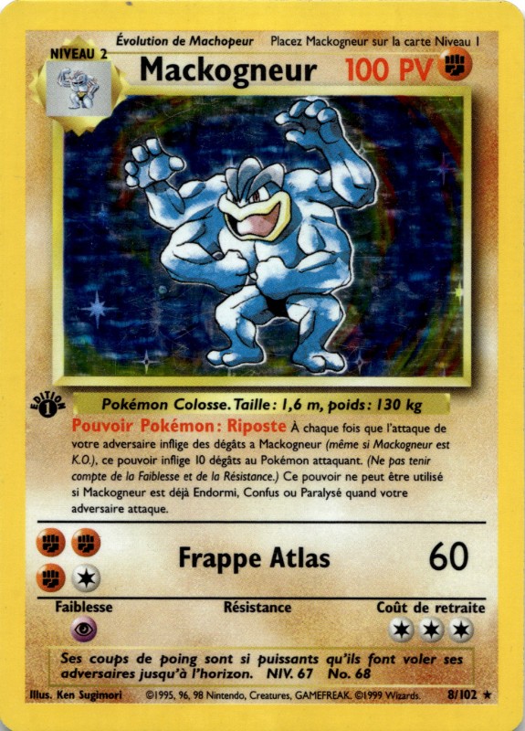 Mackogneur Holo #8/102 1ST Edition