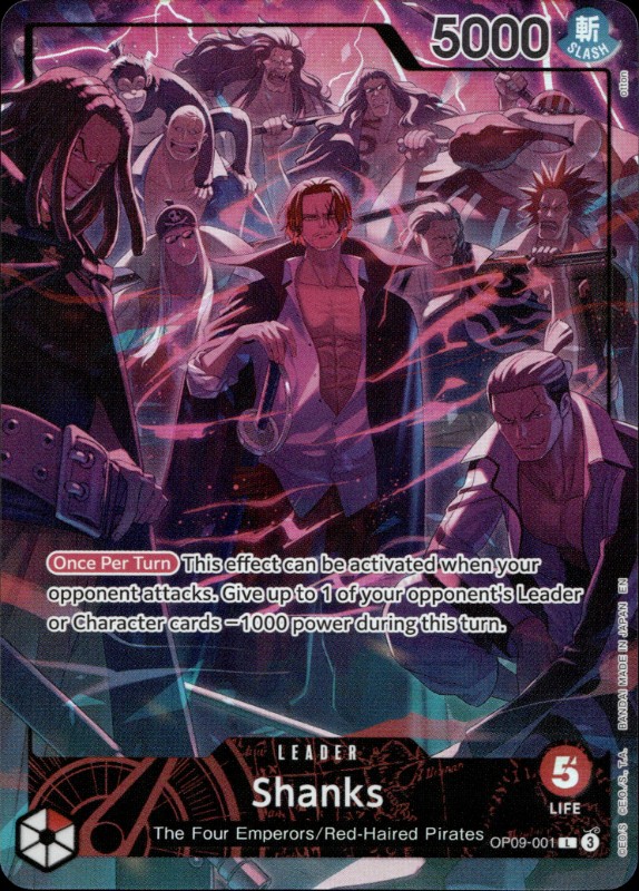 Shanks #OP09-001 L