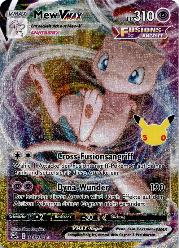 Mew Vmax 30TH #114/264