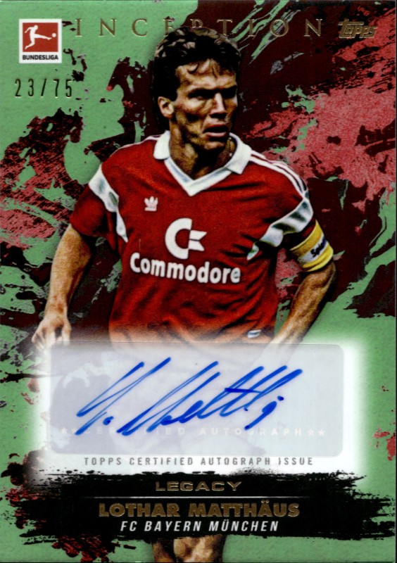 #Lothar Matthäus  Green 23/75 Legacy