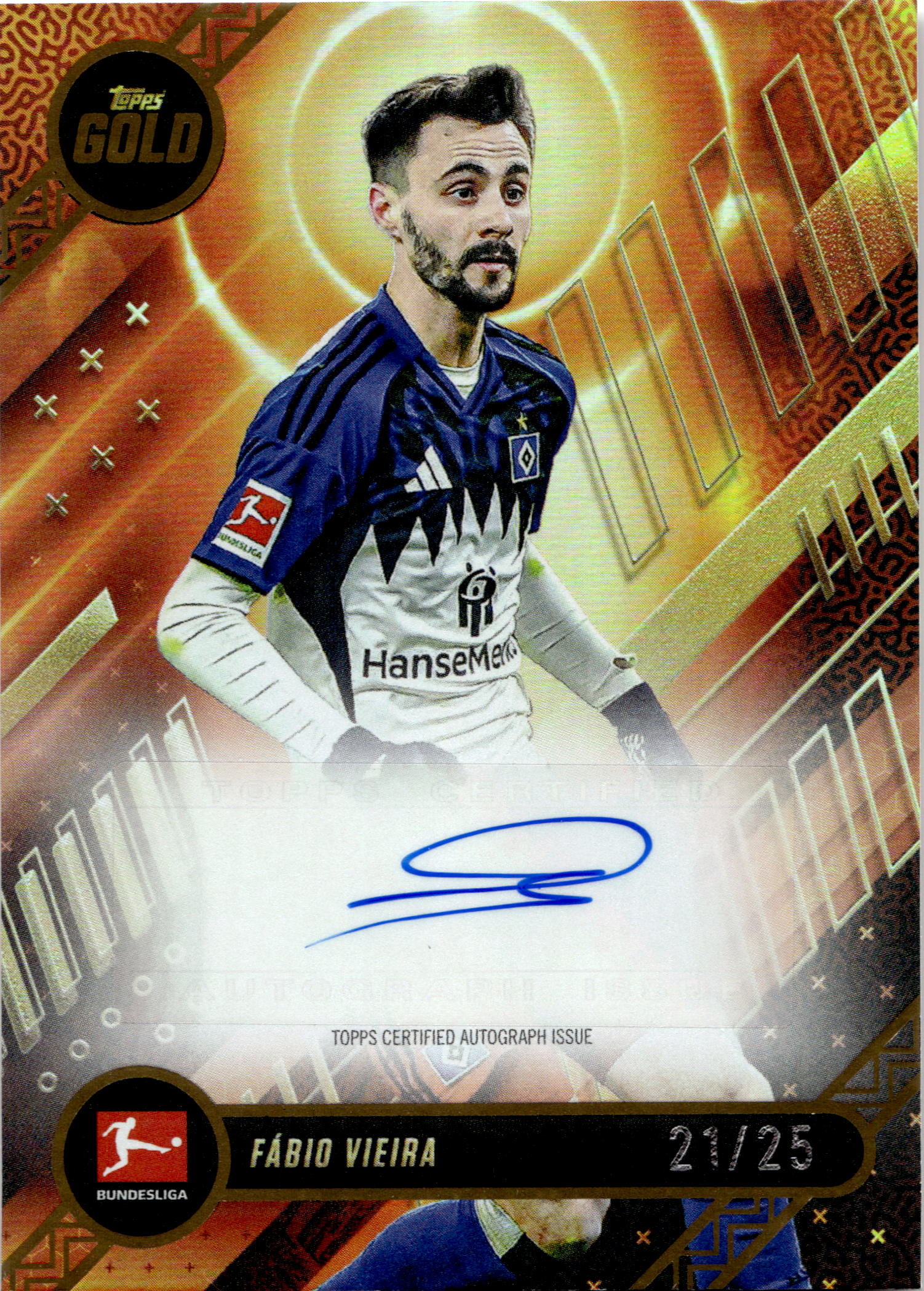 #Fábio Vieira Orange 21/25 Current Stars