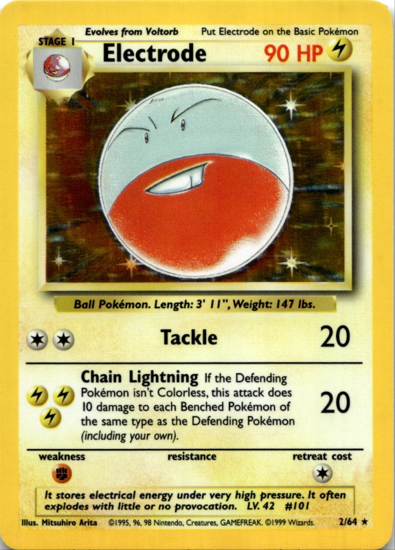 Electrode Holo #2/64 NO SET SYMBOL